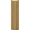 Ekena Millwork 5 1/2-in W x 12-in D x 20-in H Balboa Block Rough Cedar Woodgrain TimberThane Outlooker, Primed Tan OUTUR055X12X20BOA44RCPR - alternate 3